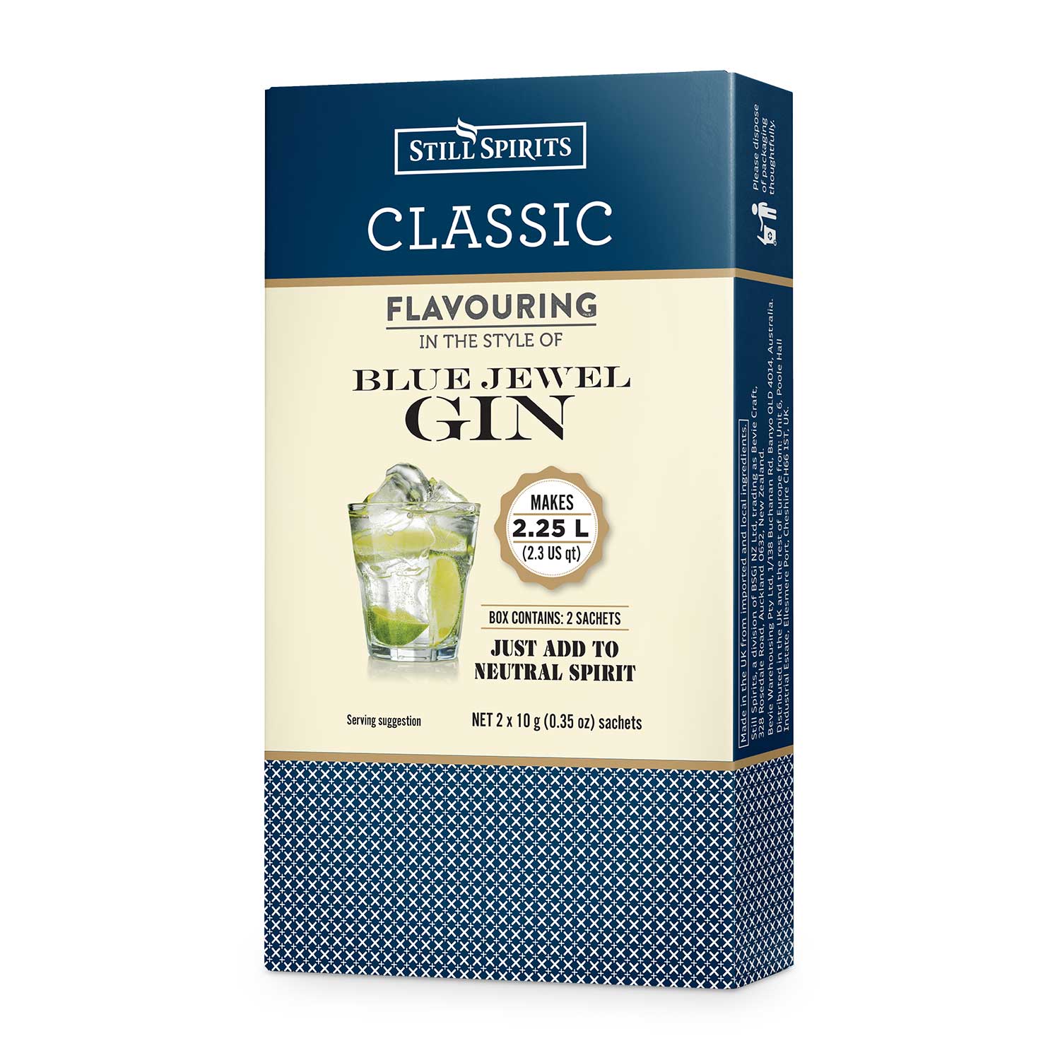 Blue Jewel Gin Spirit Flavouring - Image 4